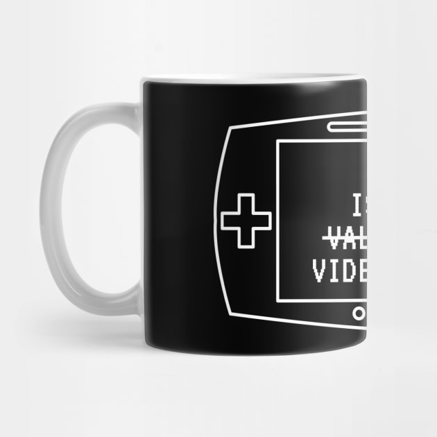 V Is For Valentine Video Games by Lasso Print